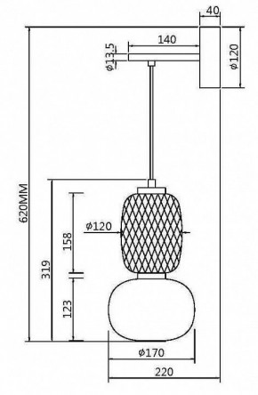 Бра Maytoni Pattern MOD267WL-L18G3K в Первоуральске - pervouralsk.mebel24.online | фото 4