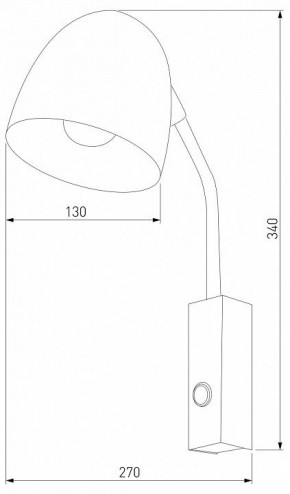 Бра TK Lighting Soho 4167 Soho Black в Первоуральске - pervouralsk.mebel24.online | фото 2
