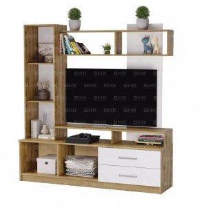 ДАРЬЯ Гостиная (Дуб Вотан/Белый глянец) в Первоуральске - pervouralsk.mebel24.online | фото 5