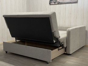 Диван Уют Аккордеон БД 1400 с подлокотниками (НПБ) велюр Comfort 8 в Первоуральске - pervouralsk.mebel24.online | фото 4