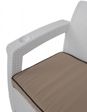 Диван Yalta Premium Sofa 2 Set (Ялта) белый (+подушки под спину) в Первоуральске - pervouralsk.mebel24.online | фото 2