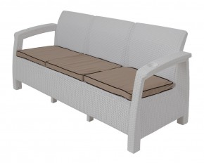 Диван Yalta Premium Sofa 3 Set (Ялта) белый (+подушки под спину) в Первоуральске - pervouralsk.mebel24.online | фото