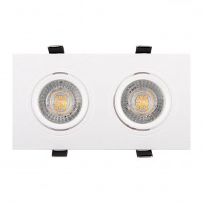 DK3022-WH Встраиваемый светильник, IP 20, 10 Вт, GU5.3, LED, белый, пластик в Первоуральске - pervouralsk.mebel24.online | фото 2