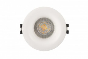 DK3024-WH Встраиваемый светильник, IP 20, 10 Вт, GU5.3, LED, белый, пластик в Первоуральске - pervouralsk.mebel24.online | фото 1