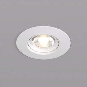 DK3028-WH Встраиваемый светильник, IP 20, 10 Вт, GU5.3, LED, белый, пластик в Первоуральске - pervouralsk.mebel24.online | фото 1