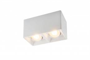 DK3035-WH Светильник накладной IP 20, 10 Вт, GU5.3, LED, белый, пластик в Первоуральске - pervouralsk.mebel24.online | фото 1