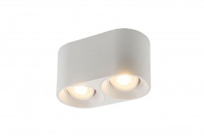 DK3036-WH Светильник накладной IP 20, 10 Вт, GU5.3, LED, белый, пластик в Первоуральске - pervouralsk.mebel24.online | фото 1