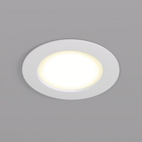 DK3046-WH Встраиваемый светильник, IP 20, 5Вт, LED, белый, пластик в Первоуральске - pervouralsk.mebel24.online | фото 1