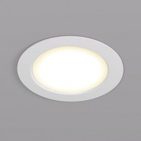 DK3048-WH Встраиваемый светильник, IP 20, 7Вт, LED, белый, пластик в Первоуральске - pervouralsk.mebel24.online | фото 1