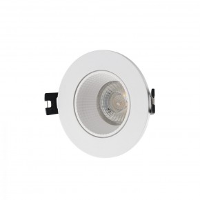 DK3061-WH Встраиваемый светильник, IP 20, 10 Вт, GU5.3, LED, белый/белый, пластик в Первоуральске - pervouralsk.mebel24.online | фото 1