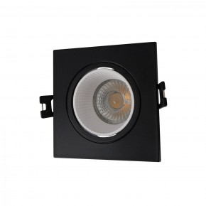 DK3071-BK+WH Встраиваемый светильник, IP 20, 10 Вт, GU5.3, LED, черный/белый, пластик в Первоуральске - pervouralsk.mebel24.online | фото