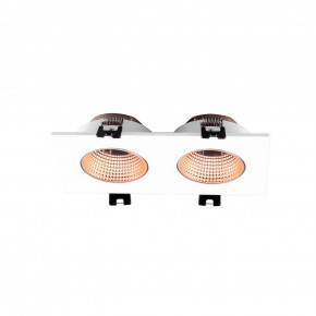 DK3072-WBR Встраиваемый светильник, IP 20, 10 Вт, GU5.3, LED, белый/бронзовый, пластик в Первоуральске - pervouralsk.mebel24.online | фото 2