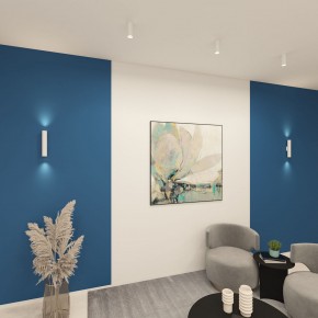 DK5022-WH Настенный светильник, IP20, до 15 Вт, LED, 2xGU10, белый, алюминий в Первоуральске - pervouralsk.mebel24.online | фото 4