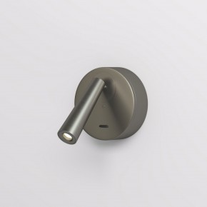 DK5072-DN Бра SHINE WALL со светодиодом, D104*H68, IP20, 3000К, 3W, RA?90, темный никель, алюминий в Первоуральске - pervouralsk.mebel24.online | фото 2