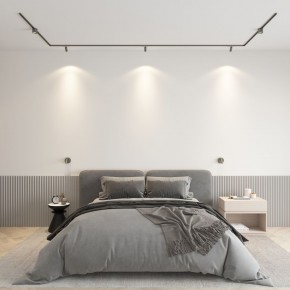 DK5072-DN Бра SHINE WALL со светодиодом, D104*H68, IP20, 3000К, 3W, RA?90, темный никель, алюминий в Первоуральске - pervouralsk.mebel24.online | фото 4