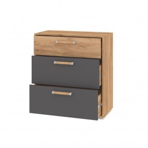 ФЛОРИДА Гостиная (модульная) дуб золотой/графит в Первоуральске - pervouralsk.mebel24.online | фото 10