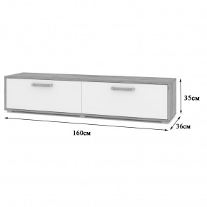 ФЛОРИДА Гостиная (модульная) дуб золотой/графит в Первоуральске - pervouralsk.mebel24.online | фото 6