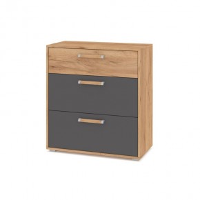 ФЛОРИДА Гостиная (модульная) дуб золотой/графит в Первоуральске - pervouralsk.mebel24.online | фото 8