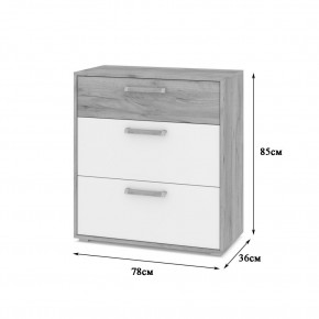 ФЛОРИДА Гостиная (модульная) дуб золотой/графит в Первоуральске - pervouralsk.mebel24.online | фото 9