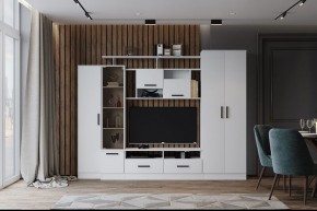 Гостиная Оскар-5 Белый в Первоуральске - pervouralsk.mebel24.online | фото