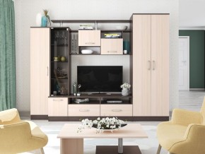 Гостиная Оскар-5 венге/дуб молочный в Первоуральске - pervouralsk.mebel24.online | фото 1