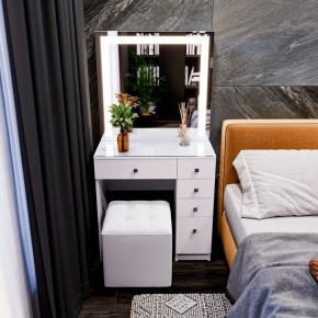 Гримерный стол ГС5LED80 в Первоуральске - pervouralsk.mebel24.online | фото
