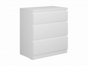 Комод КАСТОР с тремя ящиками, цвет белый в Первоуральске - pervouralsk.mebel24.online | фото