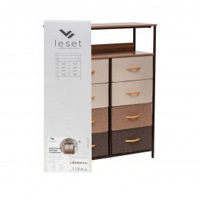 Комод Leset Локи 8 ящ. с полкой в Первоуральске - pervouralsk.mebel24.online | фото 10