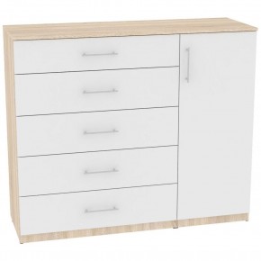 Комод "Калисто (K41)" ручка рейлинг (ДСС-Белый) в Первоуральске - pervouralsk.mebel24.online | фото