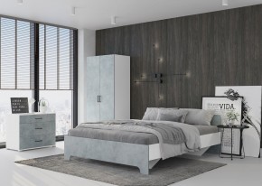 Комод VICTOR (Белый/Бетон) в Первоуральске - pervouralsk.mebel24.online | фото 3