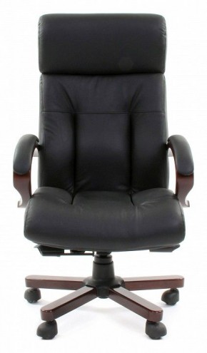 Кресло для руководителя Chairman 421 черный/орех темный, черный в Первоуральске - pervouralsk.mebel24.online | фото 2