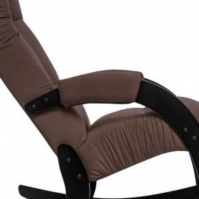 Кресло-качалка Модель 67 Венге, ткань V 23 в Первоуральске - pervouralsk.mebel24.online | фото 5