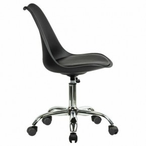 Кресло стул BRABIX "Eames MG-310 CH", хром, пластик черный, экокожа черная, 532925 в Первоуральске - pervouralsk.mebel24.online | фото 3