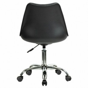 Кресло стул BRABIX "Eames MG-310 CH", хром, пластик черный, экокожа черная, 532925 в Первоуральске - pervouralsk.mebel24.online | фото 4