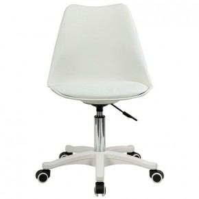 Кресло стул BRABIX "Eames MG-310 PL", пластик белый, экокожа белая, 532926 в Первоуральске - pervouralsk.mebel24.online | фото 1