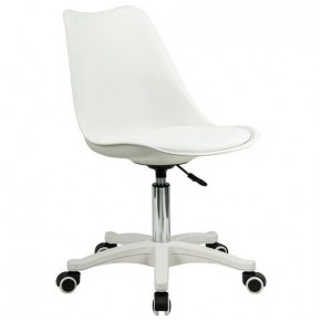 Кресло стул BRABIX "Eames MG-310 PL", пластик белый, экокожа белая, 532926 в Первоуральске - pervouralsk.mebel24.online | фото 2