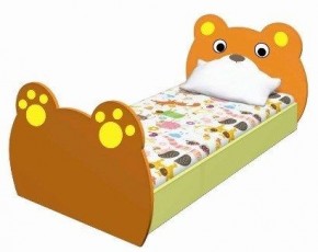 Кровать детская Медвежонок К-1V МДФ (600*1400) в Первоуральске - pervouralsk.mebel24.online | фото