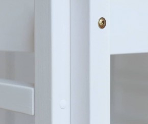 Кровать-домик двухъярусная 80*160 Белый в Первоуральске - pervouralsk.mebel24.online | фото 3