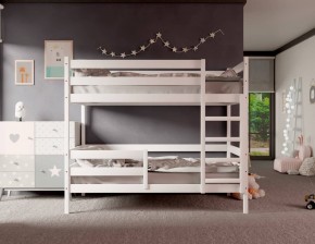 Кровать двухъярусная без крыши 80*190 Белый (без ящиков) в Первоуральске - pervouralsk.mebel24.online | фото