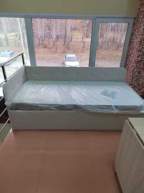 Кровать Зарина угловая Newtone light beige угол правый в Первоуральске - pervouralsk.mebel24.online | фото 3