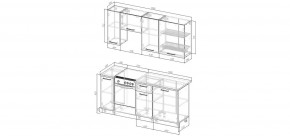 Кухонный гарнитур Антик 1800 (Стол. 38мм) в Первоуральске - pervouralsk.mebel24.online | фото 2