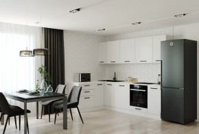 Кухонный гарнитур Белый Глянец 2600*1600 (Стол. 26мм) в Первоуральске - pervouralsk.mebel24.online | фото