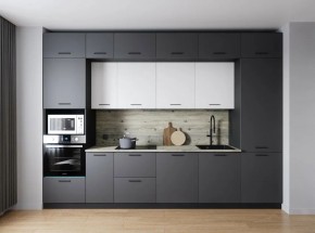 Кухонный гарнитур Меренга 3400 (Стол. 26мм) в Первоуральске - pervouralsk.mebel24.online | фото