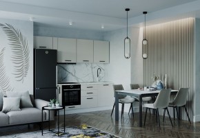 Кухонный гарнитур Шампань 2550 (Стол. 38мм) в Первоуральске - pervouralsk.mebel24.online | фото