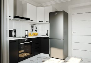 Кухонный гарнитур угловой Графика 2200х1000 (Стол. 38мм) в Первоуральске - pervouralsk.mebel24.online | фото