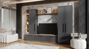 ЛЕВАНТЕ Гостиная (дуб вотан/графит) в Первоуральске - pervouralsk.mebel24.online | фото