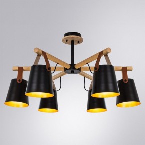 Люстра на штанге Arte Lamp Thomas A7032PL-6BK в Первоуральске - pervouralsk.mebel24.online | фото 2