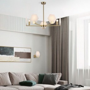 Люстра на штанге Eurosvet Marble 60158/5 латунь в Первоуральске - pervouralsk.mebel24.online | фото 2