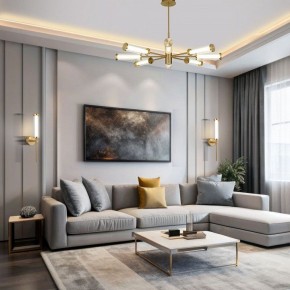 Люстра на штанге Eurosvet Stark 50386 LED латунь в Первоуральске - pervouralsk.mebel24.online | фото 3