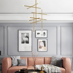 Люстра на штанге Imperiumloft Traverse Gold TRAVERSE01 в Первоуральске - pervouralsk.mebel24.online | фото 4